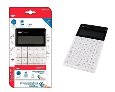 MP Main Paper, kalkulator solarny, czarno-biały