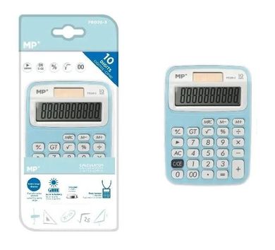 MP Main Paper, kalkulator solarny, niebieski