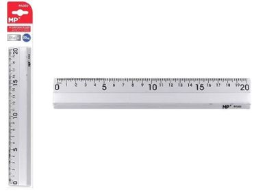 MP Main Paper, linijka aluminiowa, 20 cm