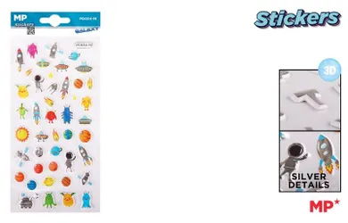 MP Main Paper, naklejki 3D, kosmos