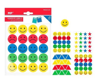 MP Main Paper, naklejki