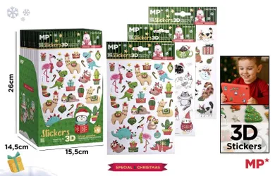 MP Main Paper, naklejki świąteczne 3D