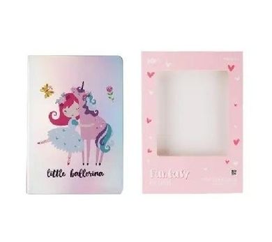 MP Main Paper, notes, holograficzny, balet, jednorożec 19-13,5 cm, 1 szt.