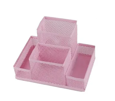 MP Main Paper, organizer na biurko, siatkowy metalowy, 15-10 cm, 1 szt.