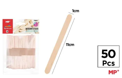 MP Main Paper, patyczki drewniane, 50 szt.