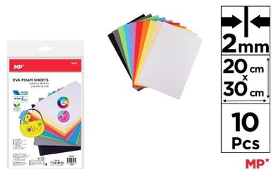MP Main Paper, pianka dekoracyjna, 20-30 cm, 10 kolorów