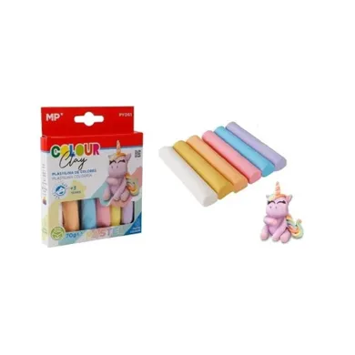 MP Main Paper, plastelina, pastel, 6 kolorów