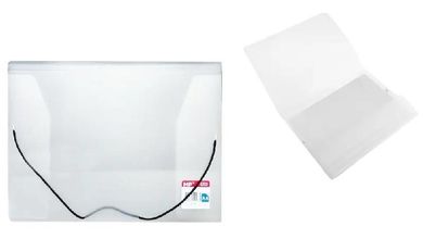 MP Main Paper, teczka plastikowa z gumką, A4, 1 szt.