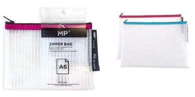 MP Main Paper, teczka siatkowa na zamek, EVA, A5, 1 szt.