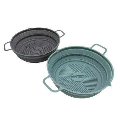 Mplco, wkład silikonowy do frytownicy, składany, okrągły, 19 cm