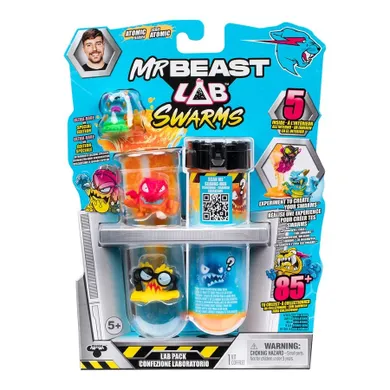 Mr Beast Lab, Swarms, tuby z figurkami