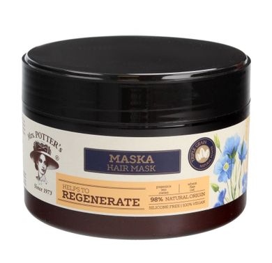 Mrs. Potter's, Triple, Grain, maska do włosów zniszczonych, Regenerate, 230 ml