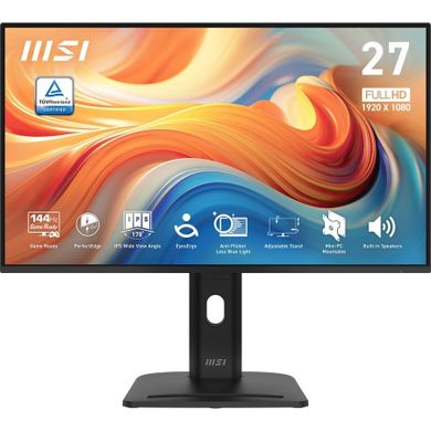 MSI, monitor 27" PRO MP275PG E14 FHD, 144Hz