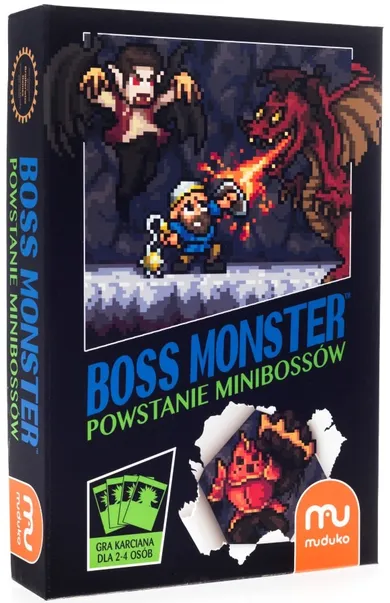 Muduko, Boss Monster 3: Powstanie minibossów, pikselowa gra karciana