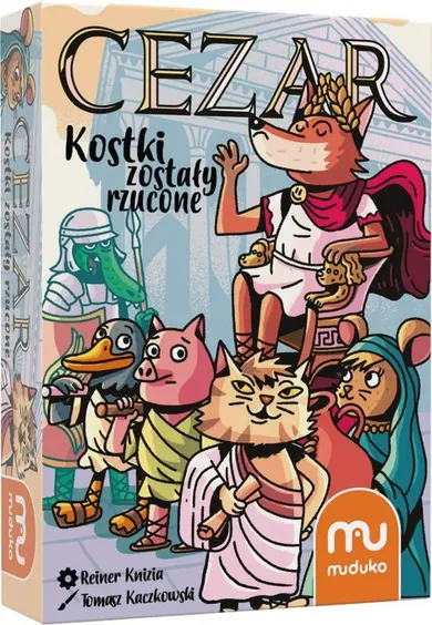 Muduko, Cezar, Kostki zostały rzucone, gra familijna