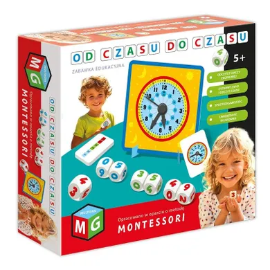 Multigra, Od czasu do czasu, zegar edukacyjny, gra Montessori