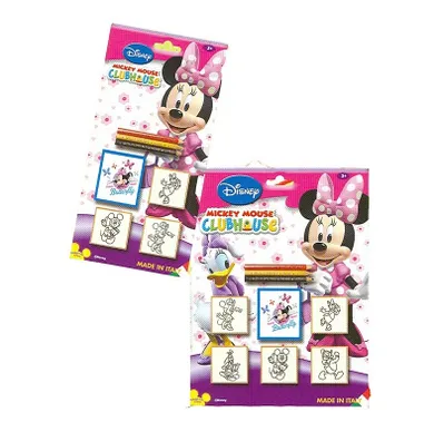 Multiprint, Myszka Minnie, Pieczątki, 5 szt.