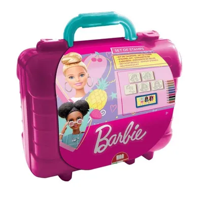 Multiprint, Travel Set, Barbie, pieczątki