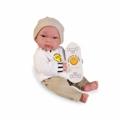 Munecas Antonio Juan, Baby Tonet Smile, lalka hiszpańska, 33 cm