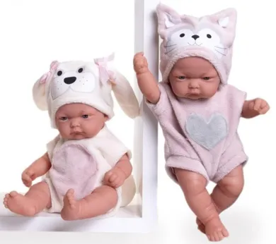 Munecas Antonio Juan, Pitu, lalka hiszpańska, piesek, 26 cm