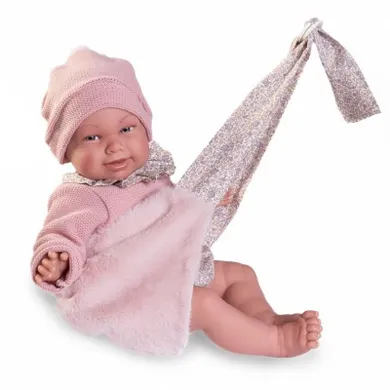 Munecas Antonio Juan, Reborn Martina, lalka hiszpańska, 52 cm