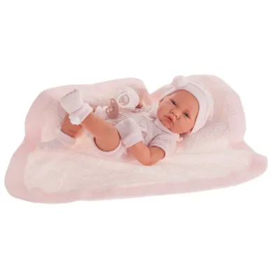 Munecas Antonio Juan, Recien Nacida Nina, lalka hiszpańska, 42 cm