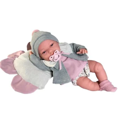 Munecas Antonio Juan, Toneta, lalka hiszpańska z poduszką, 33 cm