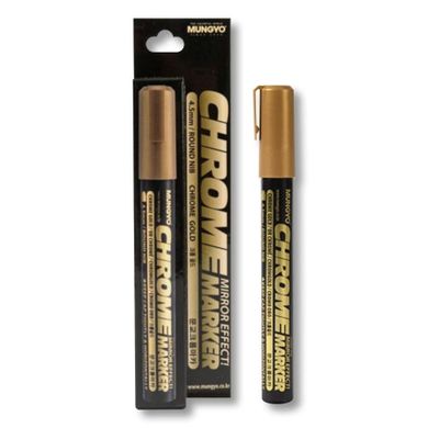 Mungyo, marker chromowy, złoty, 4,5 mm