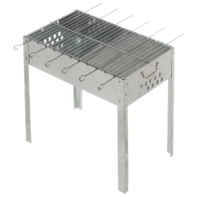 Mustang, grill węglowy ze szpikulcami, Mustang, 50-30 cm