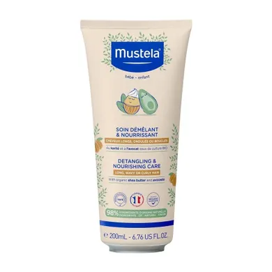 Mustela, Bebe, odżywka ułatwiająca rozczesywanie 2w1, 200 ml
