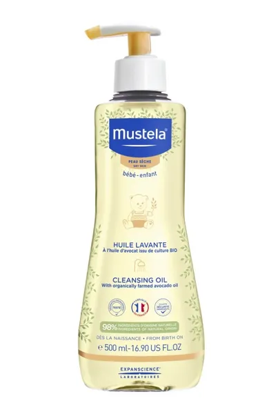 Mustela, olejek myjący, 500 ml