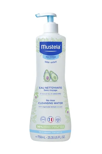Mustela, woda oczyszczająca bez spłukiwania, 750 ml