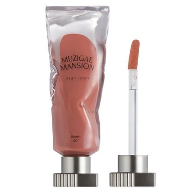 Muzigae Mansion, Objet Liquid, długotrwała matowa pomadka do ust, 001 Barely, 6 ml