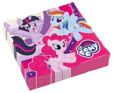 My Little Pony, 20 serwetek, 33-33 cm