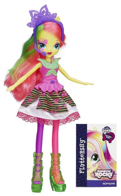 My Little Pony, Equestria Girls, Rainbow Rocks, Fluttershy, lalka podstawowa
