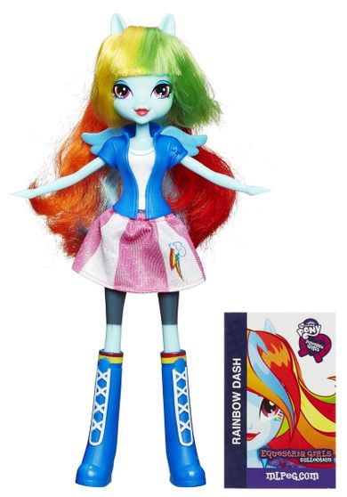 My Little Pony, Equestria Girls, Rainbow Rocks, High School Rainbow Dash, lalka