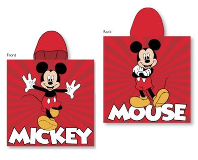 Myszka Mickey, poncho, okrycie kąpielowe, 50-100 cm