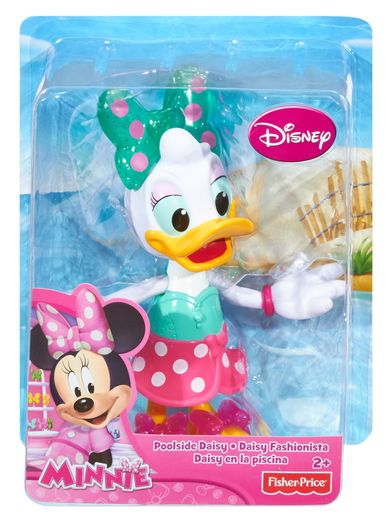Myszka Minnie, Daisy przy basenie, zestaw z figurką