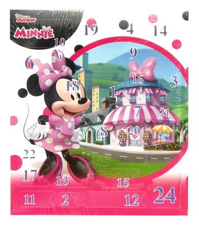 Myszka Minnie, kalendarz adwentowy, akcesoria do włosów
