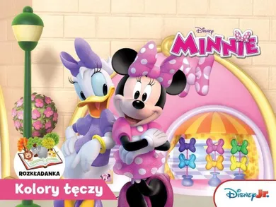 Myszka Minnie. Kolory tęczy. Rozkładanka