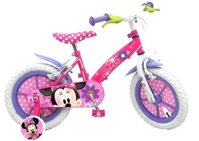 Myszka Minnie, rowerek dziecięcy, 14''