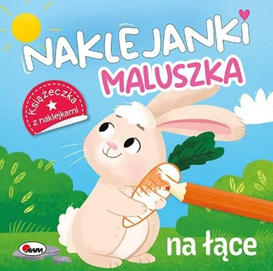 Na łące. Naklejanki maluszka