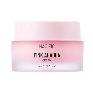 Nacific, Pink AHA-BHA, krem do twarzy z kwasami, 50 ml
