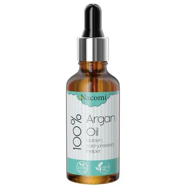 Nacomi, Argan Oil, naturalny olej arganowy z pipetą, 50 ml