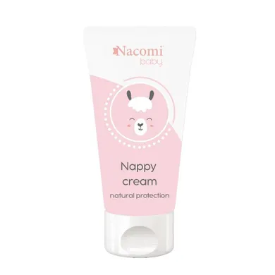 Nacomi, Baby Nappy Cream, krem na odparzenia pod pieluszkę, 50 ml