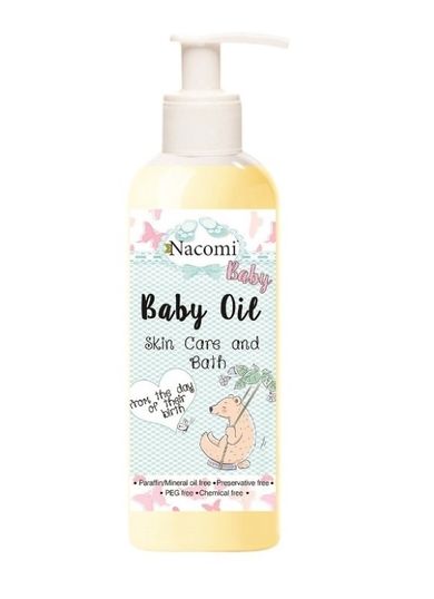 Nacomi, Baby Oil, oliwka do ciała dla dzieci, 130 ml