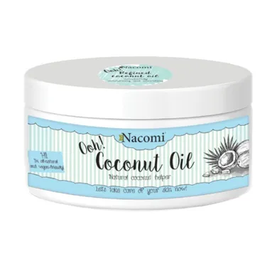 Nacomi, Coconut Oil, olej kokosowy, rafinowany, 100 ml