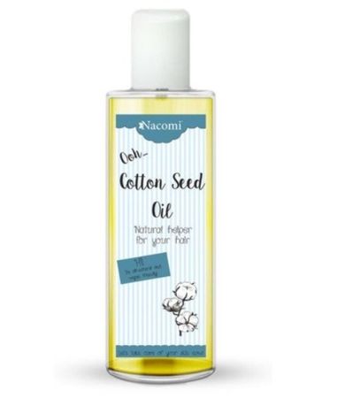 Nacomi, Cotton Seed Oil, olej z nasion bawełny, 250 ml