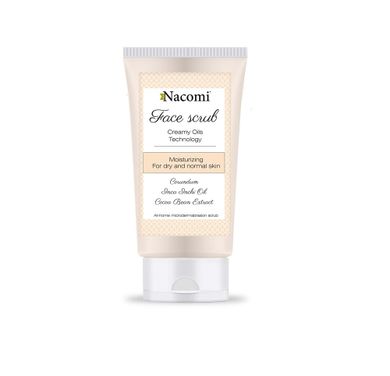 Nacomi, Face Scrub, peeling nawilżający do twarzy, 75 ml