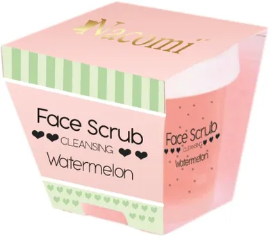 Nacomi, Face Scrub, peeling oczyszczający do twarzy i ust Watermelon, 80 g